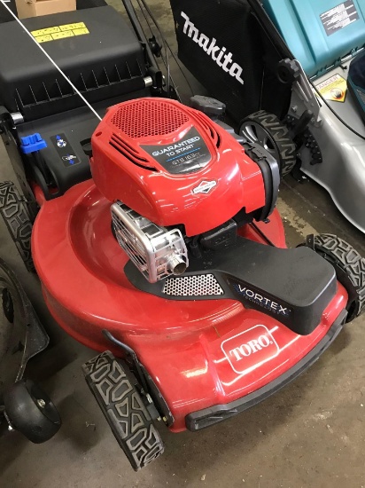 Toro GTS 163cc personal pace pull start lawn mower vortex self propelled gas missing back tire bring