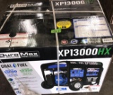 Duro max XP13000HX gasoline/propane generator bring help to load