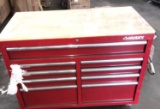 Husky tool chest wheel is broke bring help to load