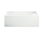 5 ft Accord Vikrell white bathtub bring help to load