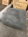 gray ottoman
