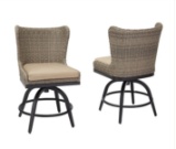 Hazelhurst Fire Pit High Dining Chairs.