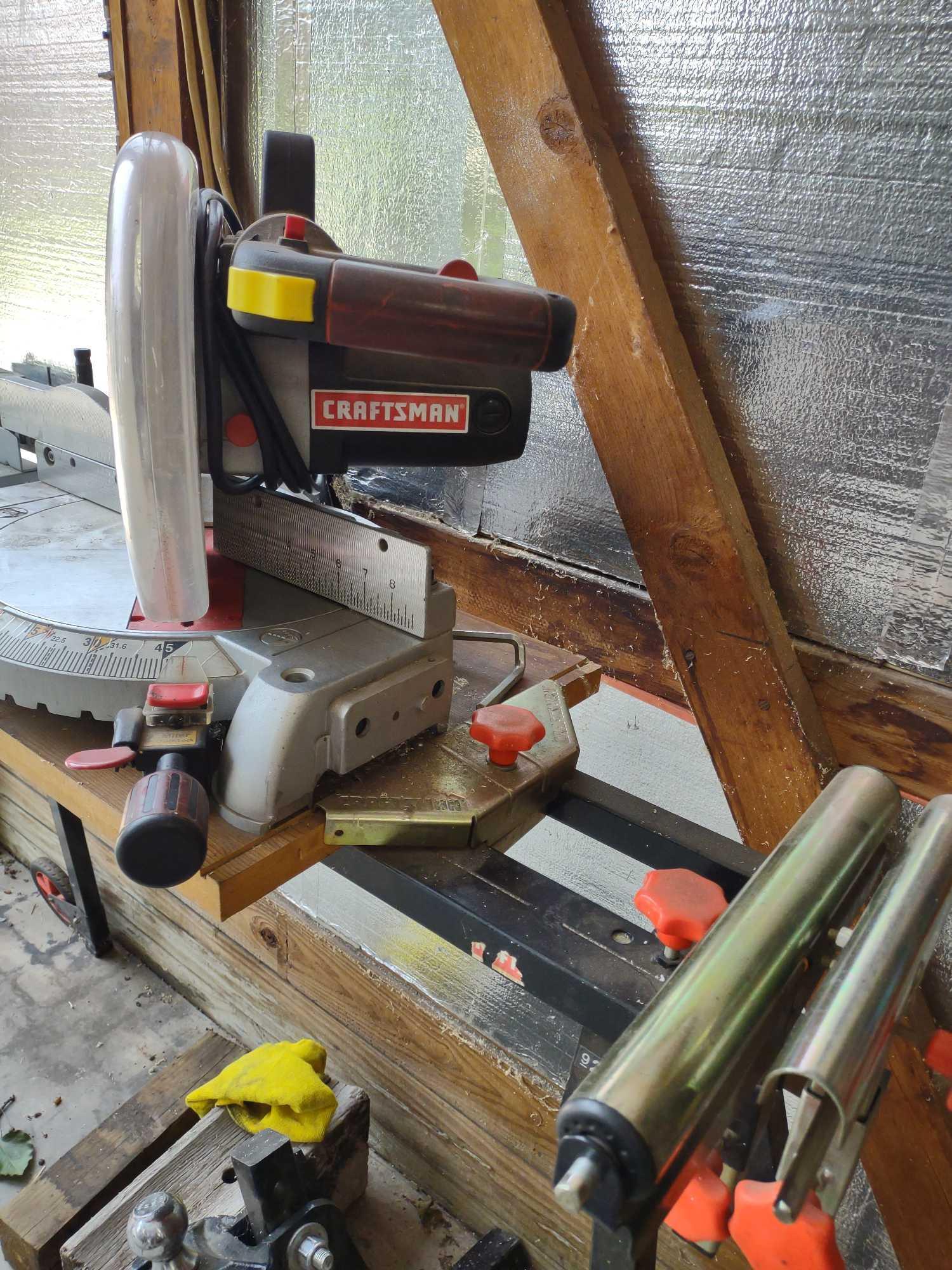 Craftsman deluxe shop miter saw stand