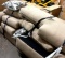 L shape brown sofa bring help to load