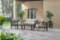 kentwell black 4-Piece outdoor patio cushioned deep seating set
