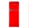 Galanz retro top mount red refrigerator bring help to load