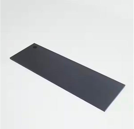 Workbench Top - Black. 65x21.3x1.4 top box 1 0f 1