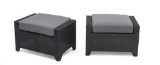 RST Deco woven set of 2 club ottoman bring help to load