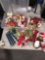 Box of Christmas ornaments/decorations