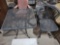 28-in x 28-in patio table with four chairs
