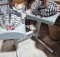 iron Man weight set on stand