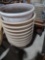 10 24-in plastic planters