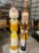 34 inch Don Featherstone Thanksgiving Pilgrim Couple Blow Mold