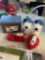 snoopy salt and pepper shakers Bank and book ends