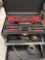 small benchtop toolbox with tools