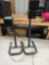 two bose Speakers with Stands