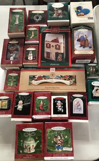 20- Hallmark keepsake Christmas ornaments
