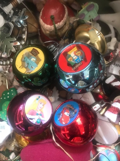 50 plus Christmas ornaments