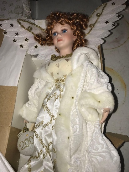 Heritage porcelain doll Christmas 2005 Angelica