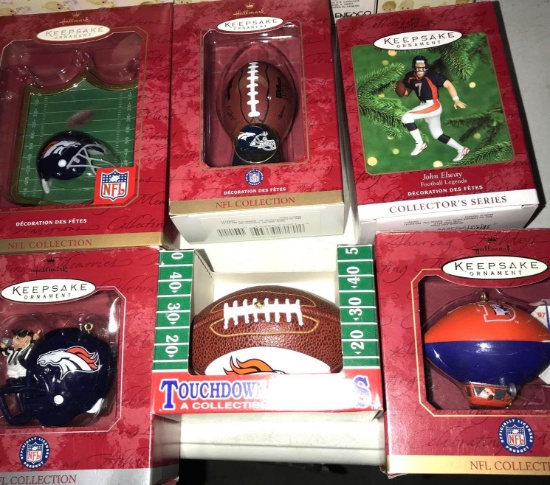 6- Sports hallmark keepsake ornaments