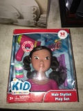 kid connections hair stylist play set