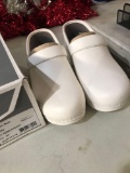 Dansko white clogs size 41