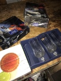 3- sets crystal glasses