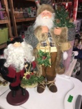 2- Santa figures