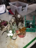 Tree tops- sleighs-Christmas decorations
