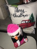 Merry Christmas ford pillow-animated dancing snowman