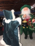 2- Santa figures one is musical
