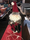 Lighted Christmas Santa