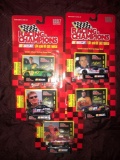 5- Racing Champions 1/64 Nascar stock cars Mike Wallace-Mark Martin-Bill Elliott-Chad Little-Jeff