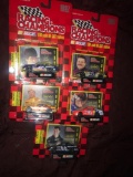 5- Racing Champions 1/64 Nascar stock cars Jeff Fuller-Sterling Marlin-Robert Pressley-Ricky