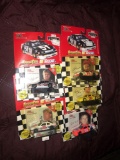 5- racing Champions 1/64 Nascar stock cars Ricky Rudd-Michael Waltrip-Morgan Shepherd-Bobby