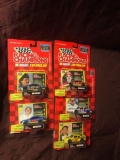 5- Racing Champions 1/64 Nascar stock cars Ken Schrader-Jason Keller-Johnny Benson Jr.-TimFedewa