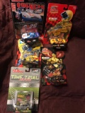 5- Racing Champions 1/64 Nascar stock cars Ernie Irvan-Jimmy Spencer-Bobby Hamilton-Matt Kenseth-