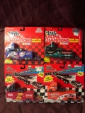 4- Racing Champions Nascar racing team transporters
