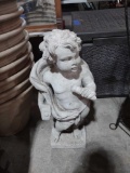 30-in tall concrete yard ornament