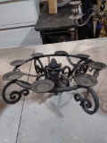 vintage candle chandelier