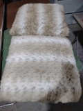 two decorative pillows