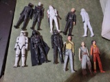 11 twelve inch tall star war figures