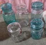 five ball jars