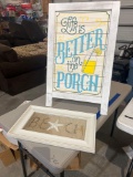 Decorative sign and picture