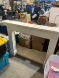 50x40 inch white Fireplace mantle