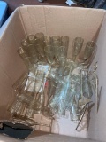 36 plastic gold champagne glasses lot