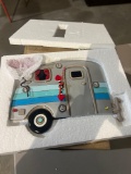 Happy Campers clock and sign New