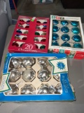3 boxes of vintage ornaments