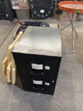two drawer file cabinet