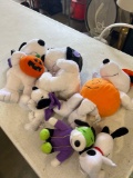 snoopy plush animal lot